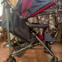 کالسکه عصایی مسافرتی به همراه صندلی ماشین|کالسکه و لوازم جانبی|تهران, فردوس|دیوار