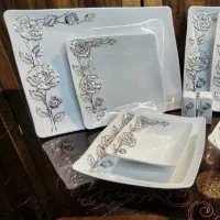 چینی پردیس گل برجسته