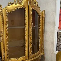 ست مبل استیل ۹ نفره و تخت خواب دو نفره