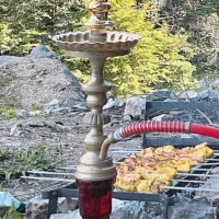 قلیان برنجی کم‌کار