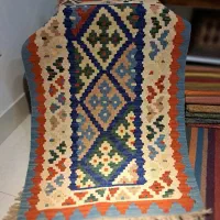گلیم دستبافت پشمی