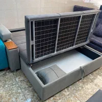 مبلمان تخت خوابشو باکسدار اسفنج ۳۵ کیلویی|تخت و سرویس خواب|تهران, دزاشیب|دیوار
