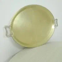 سینی برنجی روسی  ۱۲۰ ساله با مهر