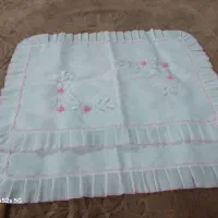 رومیزی رو پشتی سنتی آستردار ، رو متکا گلدوزی نونو|پرده، رانر، رومیزی|تهران, امین حضور|دیوار