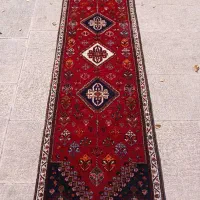 قالی کناره ترکی دستبافت