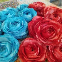 گل‌ رز جاودان، به صورت باکس و تکی در رنگبندی|گل مصنوعی|شهر بابک, |دیوار