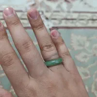 حلقه سنگ طبیعی اونتورین یا سنگ شانس