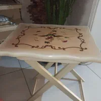 میز عسلی کاملا تمیز معرق