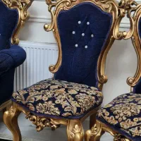 مبلمان استیل تمام راش همراه غذاخوری۶نفره ورق طلا|فعالیت داوطلبانه|قدس, شهر‌قدس|دیوار