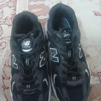 کفش  اسپورت رنگ مشکی سفید نیو بلانس ویتنام
