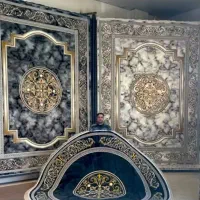 قالی معتبر کاشان طرح مدوسا ۱۲۰۰ همراه با قطره۳در۳