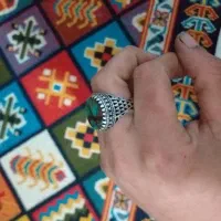 انگشتر نقره دستساز|جواهرات|قائم‌شهر, |دیوار