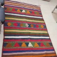 گلیم ترکی و زیرانداز سنتی دوز پارچه بافت