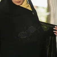 چادر حریر ساده دوخته شده کش دار|لباس|نهاوند, |دیوار