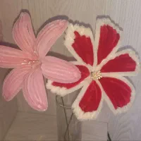 گل های مصنوعی مخملی