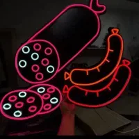 نئون مغازه همراه با ترانس