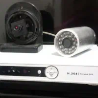 دستگاه dvr  انالوگ همراه با ۳ عدد دوربین