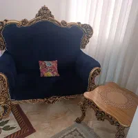 مبل سلطنتی ۷ نفره|مبلمان خانگی و میز عسلی|رشت, استقامت ۱|دیوار