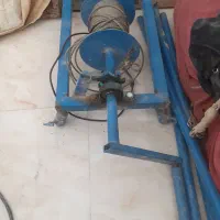 چرخ بالا بر چاه کنی دستی