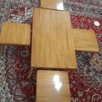 میزجلومبلی و۴تا عسلی