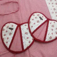 سرویس اشپزخانه ده تیکه|سفره، حوله، دستمال آشپزخانه|اراک, |دیوار