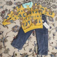 بلوز شلوار بچه گانه سایز xl