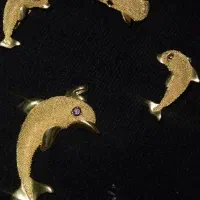 نیم ست طلا نو