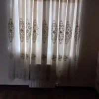 پرده رنگ نباتی با زیر پرده|پرده، رانر، رومیزی|تهران, نارمک|دیوار