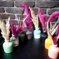 سنگ مصنوعی و شمع