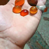 نگین انگشتر عقیق یمن جزع شجر کهربا فیروزه|جواهرات|آمل, |دیوار