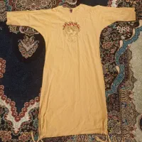 مانتو جلو باز گلدوزی شده مدلدار