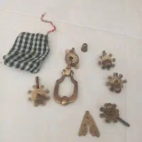 کوبه وروغندان وسرمه دان برنجی