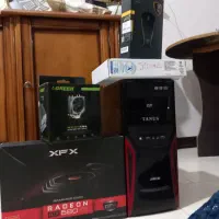کیس گیمینگ غول i3 10100F گرافیک rx580