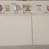 لباسشویی دوقلو توشیبا(همراه خشک کن)
