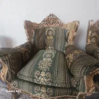 مبل ۸ نفره تمام چوب استیل|مبلمان خانگی و میز عسلی|تهران, بیسیم|دیوار