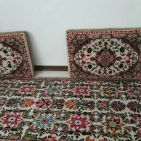 هدیه روزمادرفرش دستبافت جفت نو|فرش|قم, زنبیل آباد|دیوار