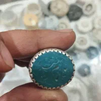 انگشتر نقره با امضاء دکتر سامان