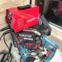 دستگاه جوش کریتور ژاینی دریل مینی فرز دلر گیربکسی|ماشین‌آلات صنعتی|مشهد, هفده شهریور|دیوار