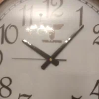 ساعت گرد قطر 60 سانت تمام چوبی بیصدا و نو|ساعت دیواری و تزئینی|تهران, پاسداران|دیوار