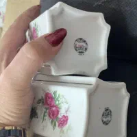 قوری و چایی دان گلسرخی|قوری، کتری، قهوه‌ساز دستی|یزد, |دیوار