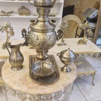 سماور ذغالی برنزی برنز سعید|کلکسیون اشیاء عتیقه|کرمانشاه, |دیوار