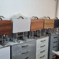 میز عسلی تاشو پایه فلزی صفحه بزرگ چمدونی 4 تایی|مبلمان خانگی و میز عسلی|خمینیشهر, |دیوار