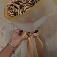 دسته گل روبانی|گل مصنوعی|خوی, |دیوار