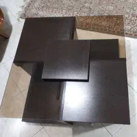 میزجلو مبلی بادوتا عسلی