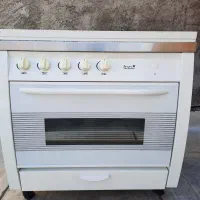 اجاق‌گاز ۵ شعله طرح فر