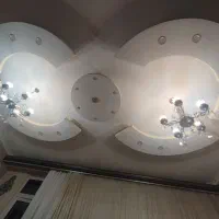 دو لوستر برنجی