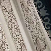 پرده پلیسه خامه دوزی، تمیز و سالم|پرده، رانر، رومیزی|مشهد, رده|دیوار