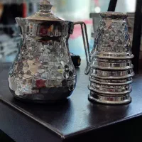 پارچ و لیوان رویی چکشی  و ساده جنس درجه یک