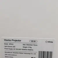 ویدیو پروژکتور wanbo x5|تلویزیون و پروژکتور|نظرآباد, نظرآباد|دیوار