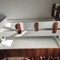 تخت خواب دونفره کشویی شرکتی|تخت و سرویس خواب|قم, پردیسان|دیوار